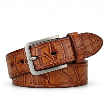 Back9Lab™ Luxe Croc Leather Golf Belt