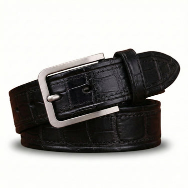 Back9Lab™ Luxe Croc Leather Golf Belt