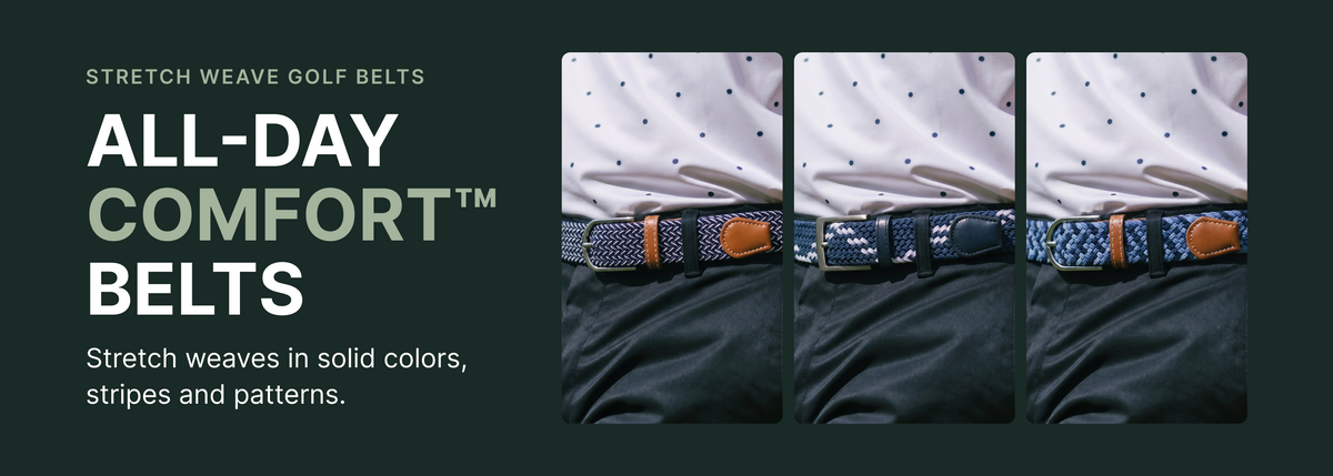 Back9Lab All-Day Comfort golf belts