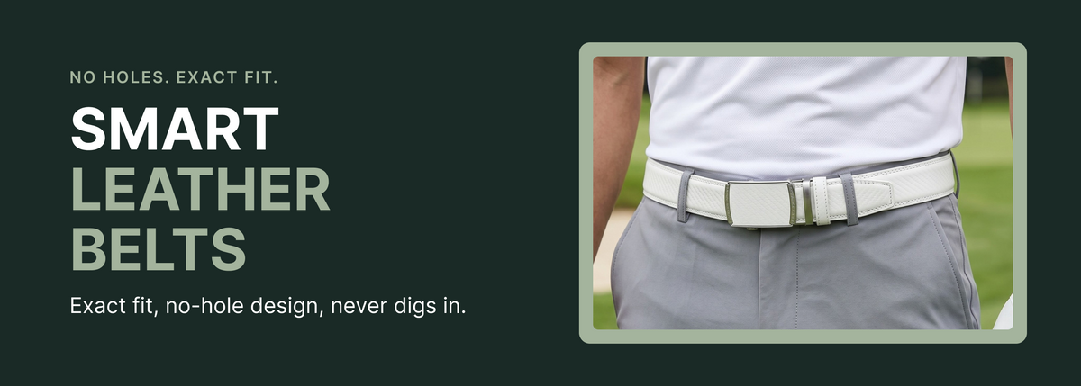 Back9Lab smart leather golf belts