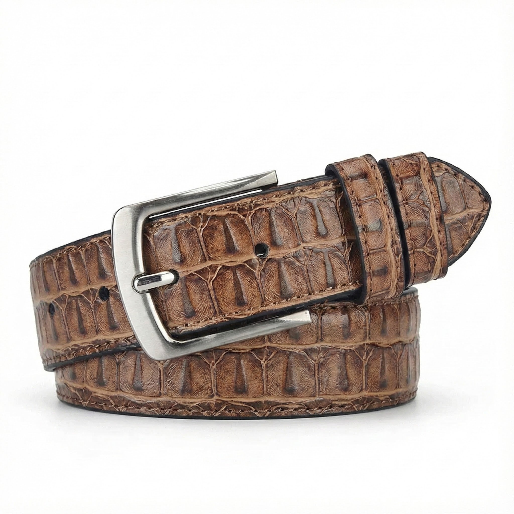 Back9Lab™ Classic Croc Leather Golf Belt – Back9lab